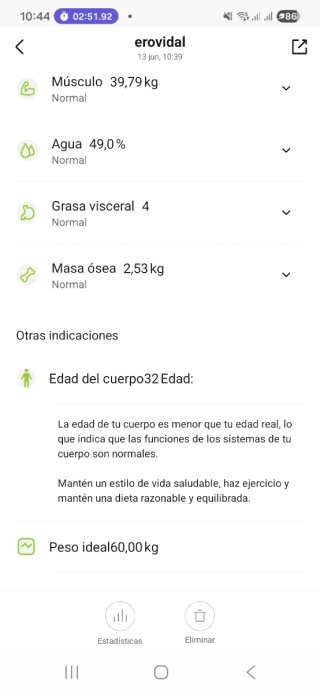 Báscula impedancia Xiaomi Mi Scale 2