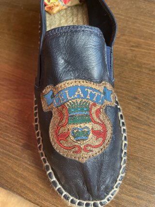 Espardenyes de pell CELATTI blaves