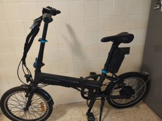 Bicicleta Eléctrica Plegable B'TWIN