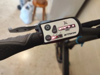 Bicicleta Eléctrica Plegable B'TWIN