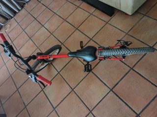 Bicicleta Infantil B'TWIN 24 Roja