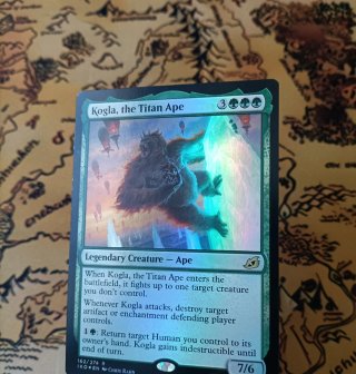 CARTA MAGIC FOIL - KOGLA, THE TITAN APE