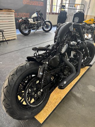 Harley Davidson Forty Eight Negra