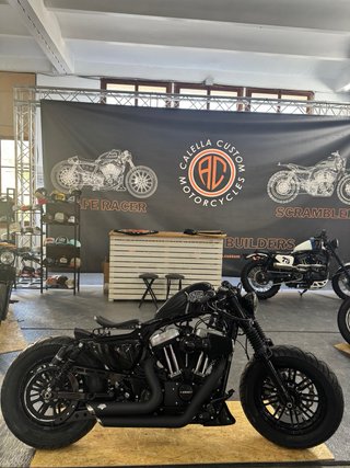 Harley Davidson Forty Eight Negra