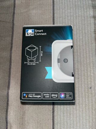 Enchufe Inteligente LSC con Monitor de Consumo