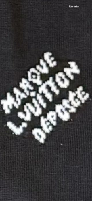 Camiseta Louis Vuitton Negra Talla M