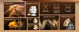 Proyector de vídeo 4K Ultra HD SIN ESTRENAR