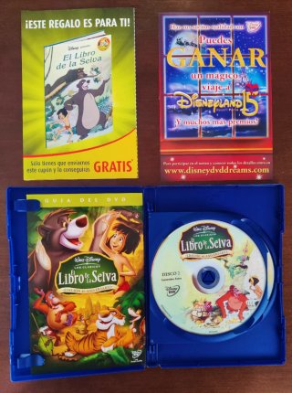 El Libro de la Selva DVD Edición Platino