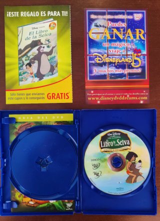 El Libro de la Selva DVD Edición Platino