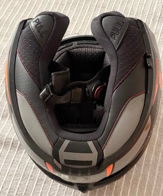 Casco LS2 FF906 Codex Negro Mate/Titanio Talla XS