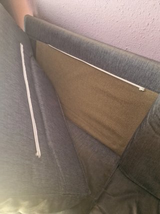 Sofá de 3 plazas gris