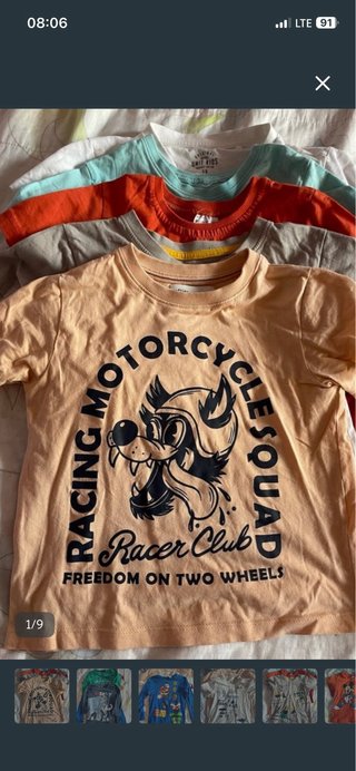 Camiseta niño 4-5 años