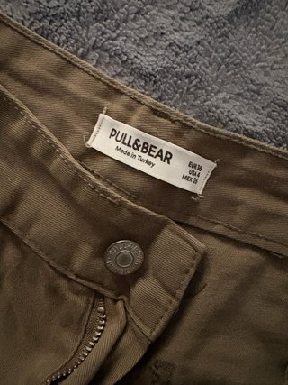 Pantalón cargo verde militar