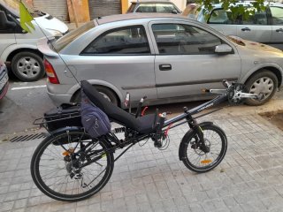 Bicicleta Reclinada doble suspensión 20-26"