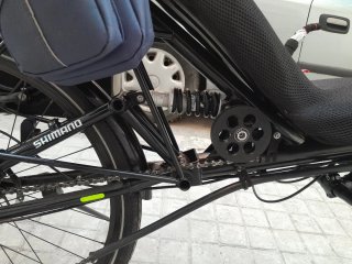 Bicicleta Reclinada doble suspensión 20-26"