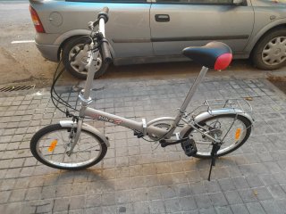 Bicicleta plegable 20"
