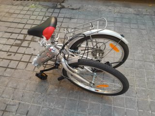 Bicicleta plegable 20"