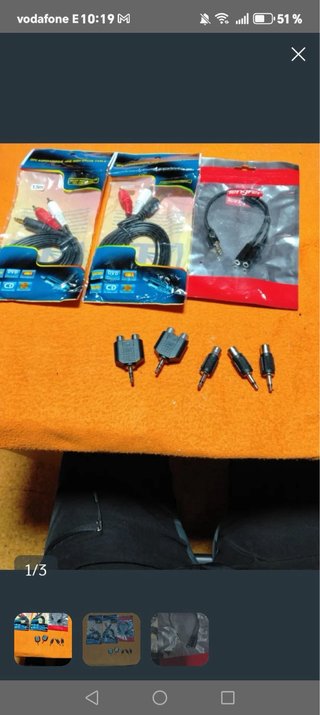 Conectores Jack y RCA