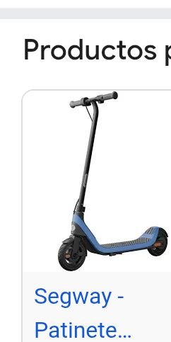 Patinete Eléctrico Infantil Azul