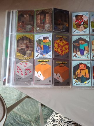 Cromos Minecraft Challenges Panini muchos repes