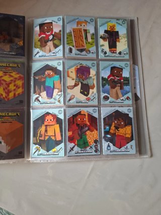 Cromos Minecraft Challenges Panini muchos repes