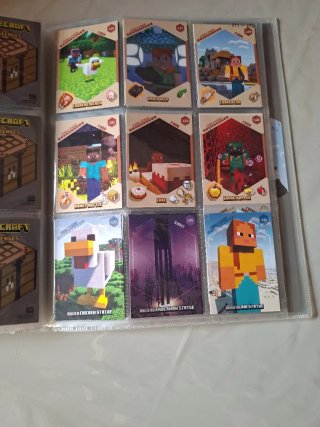 Cromos Minecraft Challenges Panini muchos repes