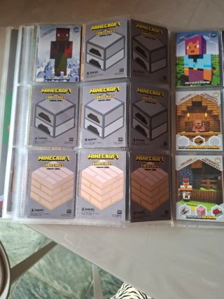 Cromos Minecraft Challenges Panini muchos repes