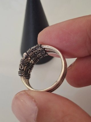 Conjunto Pendientes y Anillo Plata
