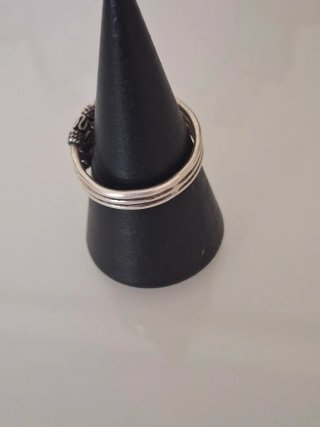Conjunto Pendientes y Anillo Plata