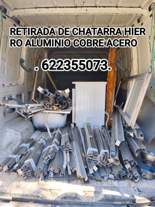 Retirada de escombros hierro