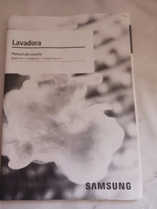 Lavadora Samsung Blanca