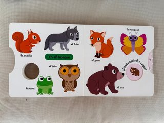 Libro infantil ¿Dónde están los animalitos?