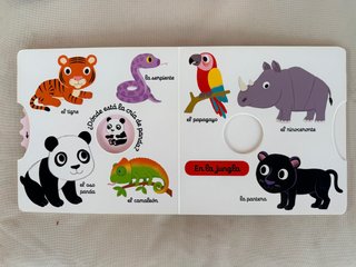 Libro infantil ¿Dónde están los animalitos?