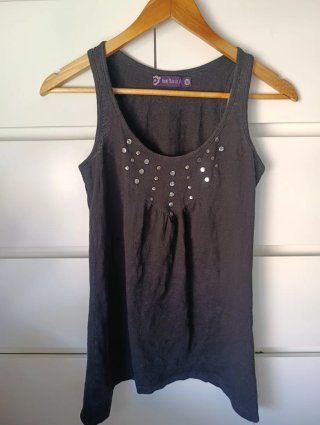 Camiseta gris Hey! This is Ltf talla M