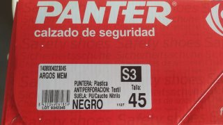 Zapatos de seguridad PANTER Talla 45