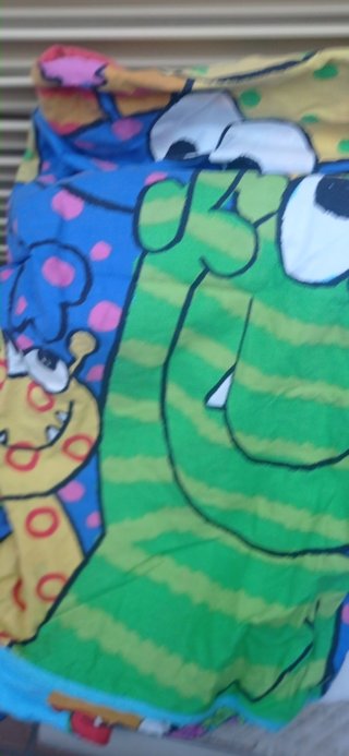 Edredón infantil monstruos divertidos
