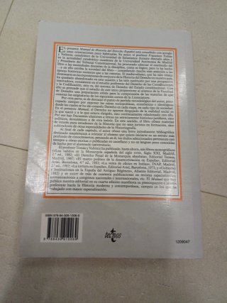 Manual de Historia del Derecho español (Spanish...