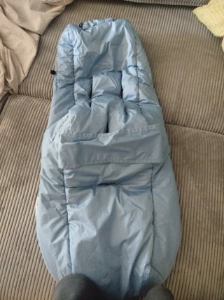 Saco Bugaboo Invierno Azul