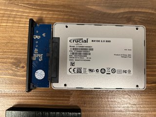 Disco SSD Crucial BX100 250GB + Caja TooQ