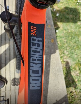 Bicicleta Montaña Naranja BTWIN