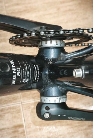 Bicicleta MTB Merida Big Nine 80 Negra