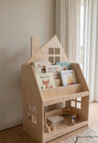 Organizador Infantil 2 en 1 guarda Juguetes cuento