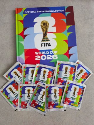 Álbum FIFA World Cup 2026 + 10 cromos