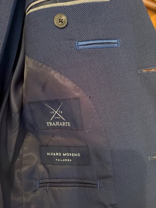 Traje Azul Chico Graduación utilizado una sola vez