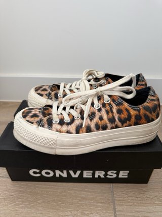 Converse Leopardo Plataforma