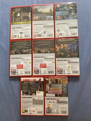 Pack 8 Juegos Nintendo Switch