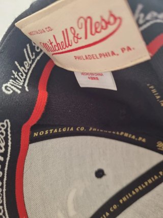 Gorra Mitchell & Ness Chicago Bulls Negra