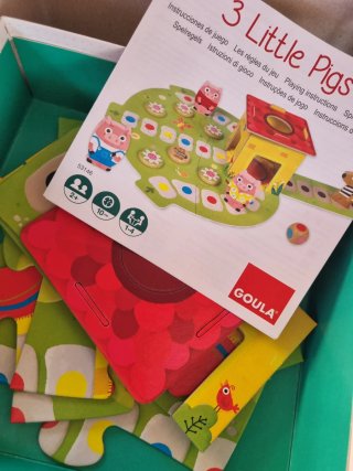 Juego de mesa Los 3 Cerditos Goula