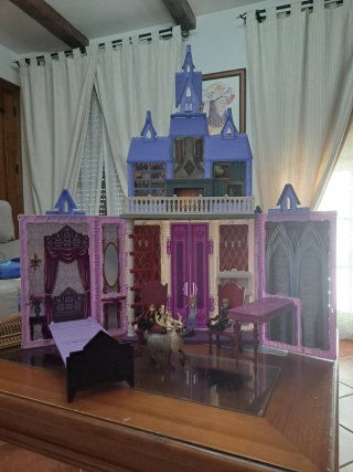 Castillo de Frozen Elsa