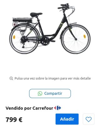 Bicicleta Eléctrica Orus E-4000